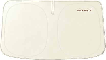 WOLFBOX Car Windshield Sun Shade Toyota RAV4 Camry Tundra Corolla 64''*34''