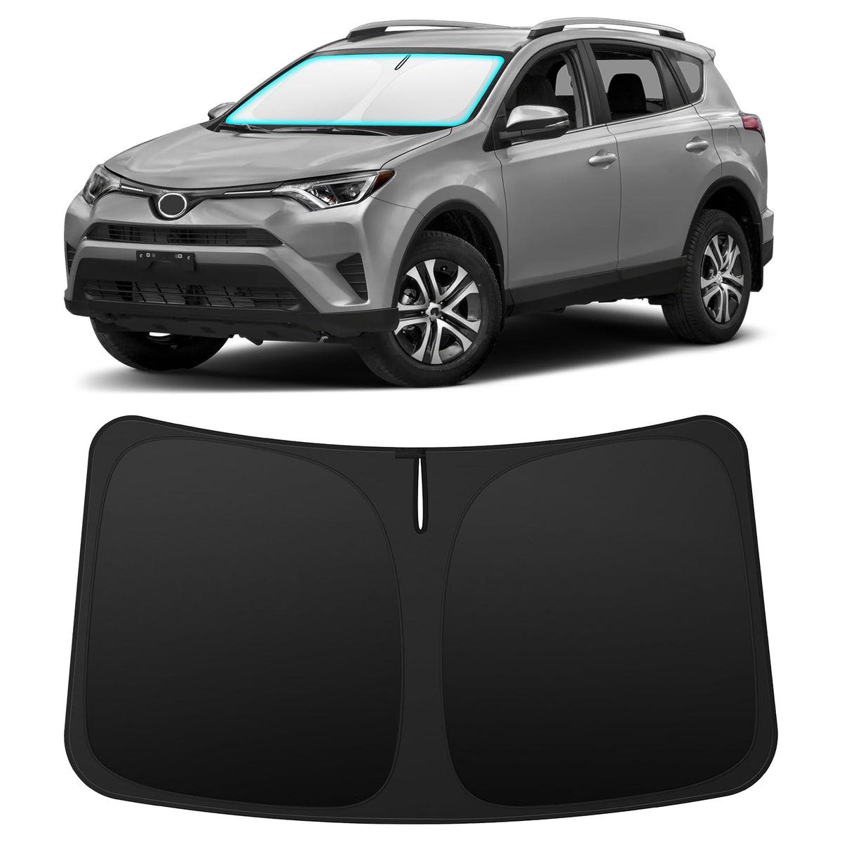 INSAUTO Custom Fit Windshield Sun Shade for Toyota Camry 2018-2024