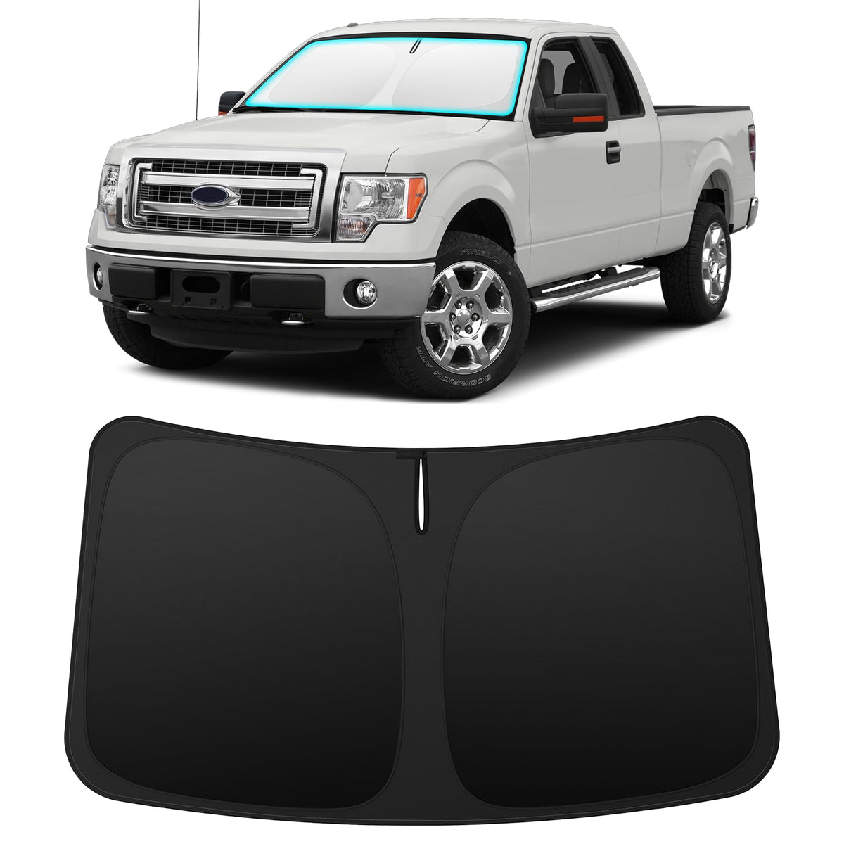 INSAUTO Custom Fit Windshield Sun Shade for Honda Accord 2013-2017