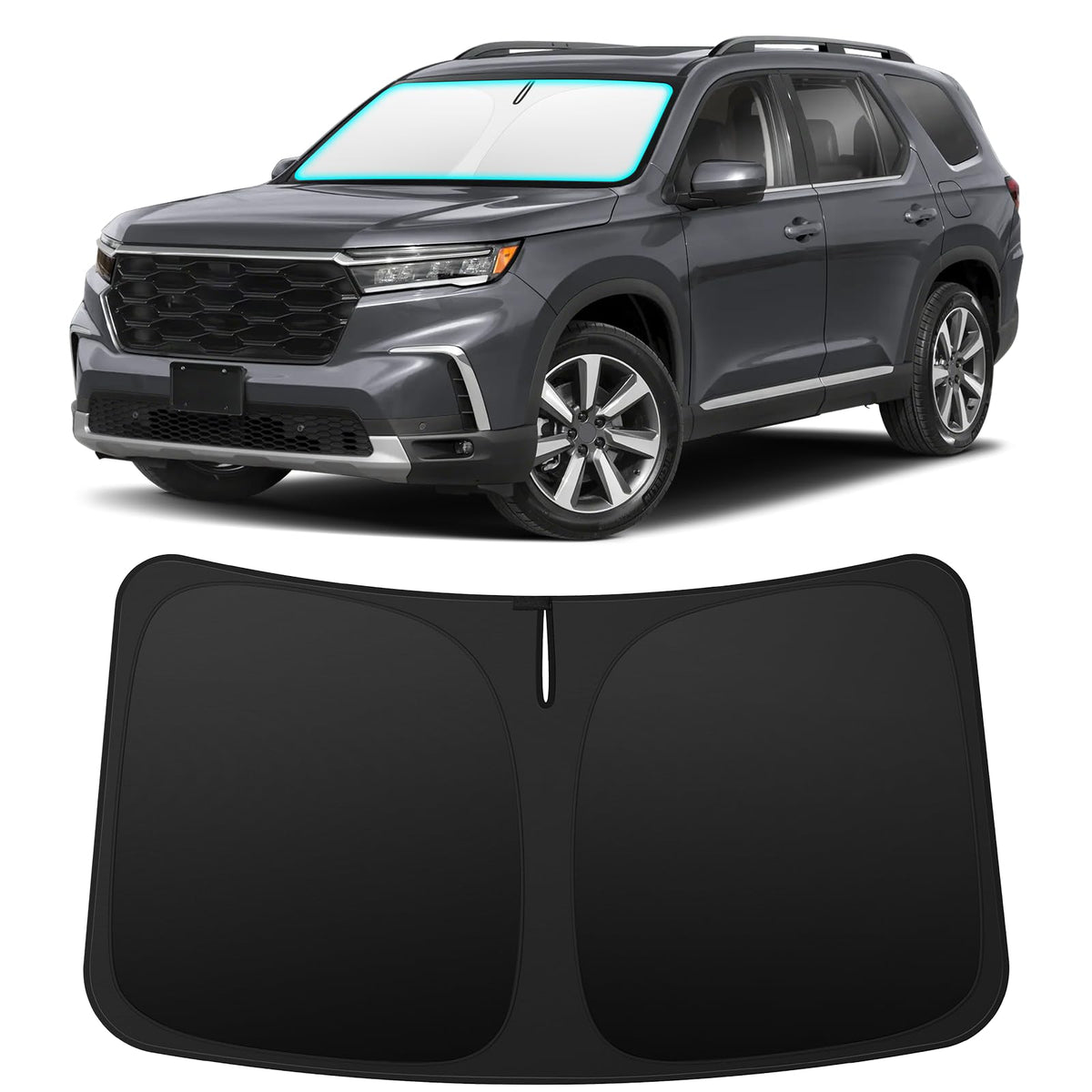 INSAUTO Custom Fit Windshield Sun Shade for Toyota Camry 2018-2024