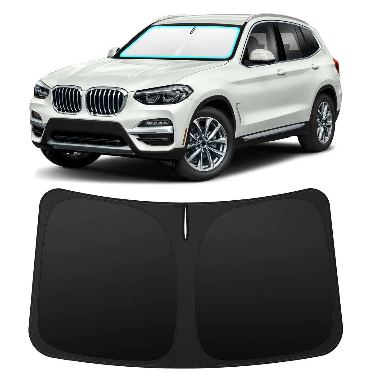 INSAUTO Custom Fit Windshield Sun Shade for Honda Accord 2013-2017