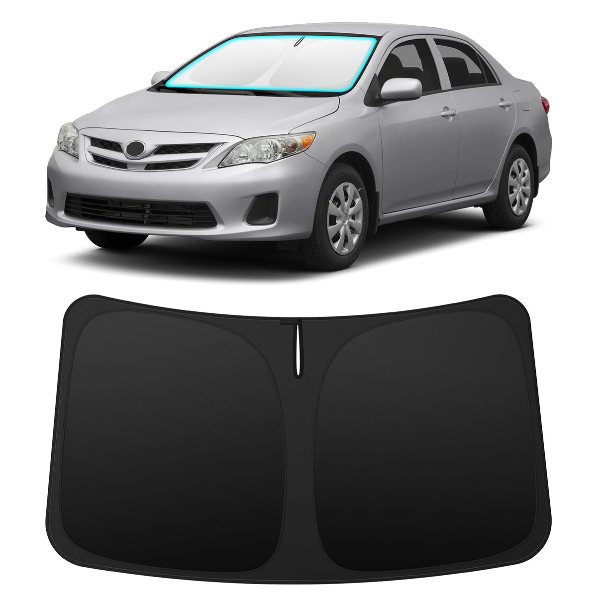 INSAUTO Custom Fit Windshield Sun Shade for Ford Escape 2013-2019