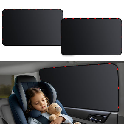 ZATOOTO Magnetic Car Window Shades for Side Window Sun Shade, Full Blackout