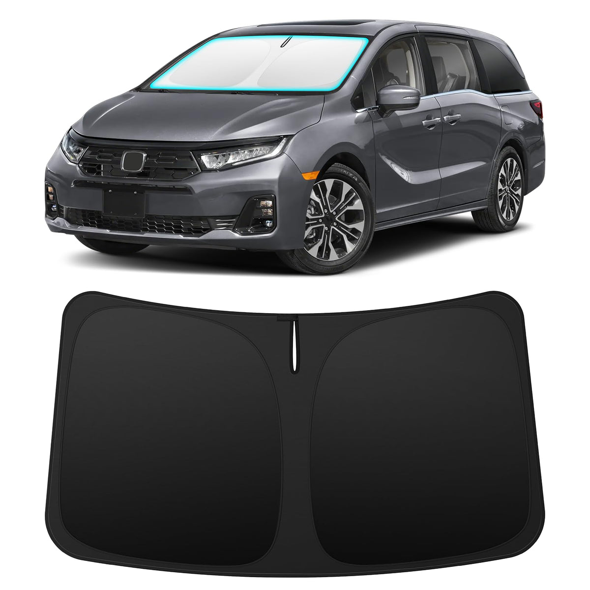 INSAUTO Custom Fit Windshield Sun Shade for Toyota Camry 2018-2024