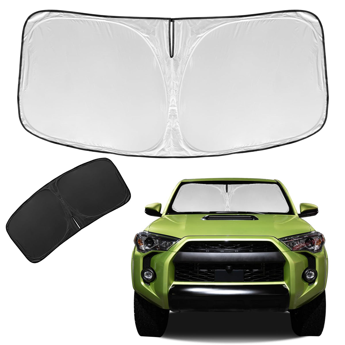 for Toyota Tacoma 2016-2024 2025 2026 Sun Shade Sunshade Windshield Cover