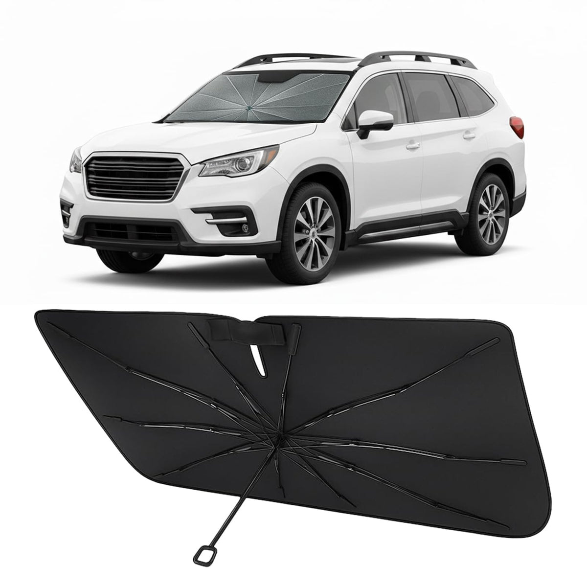 Proadsy Custom Fit Windshield Sun Shade Umbrella for 2023-2026 Honda Accord