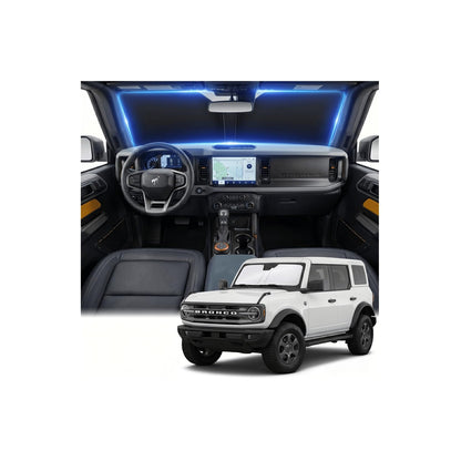 for Honda Accord 2018-2022 Windshield Sun Shade Front Window Shade Custom Fit Accord Accessories Sun Visor Foldable Shade Blocks UV Rays Summer Must Have Car Accessories