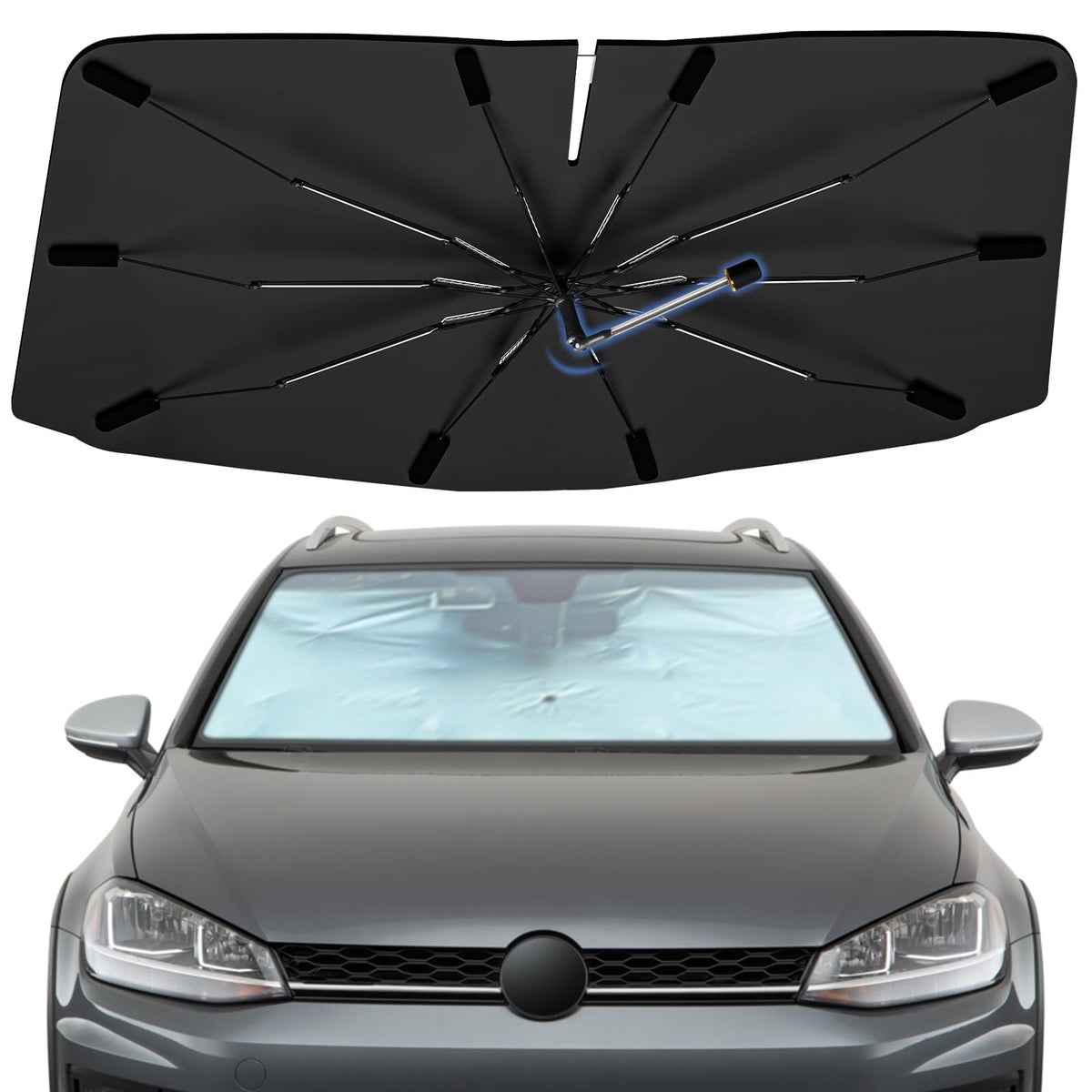 Windshield Sun Shade Umbrella for Dodge Durango 2011-2026 Front Window