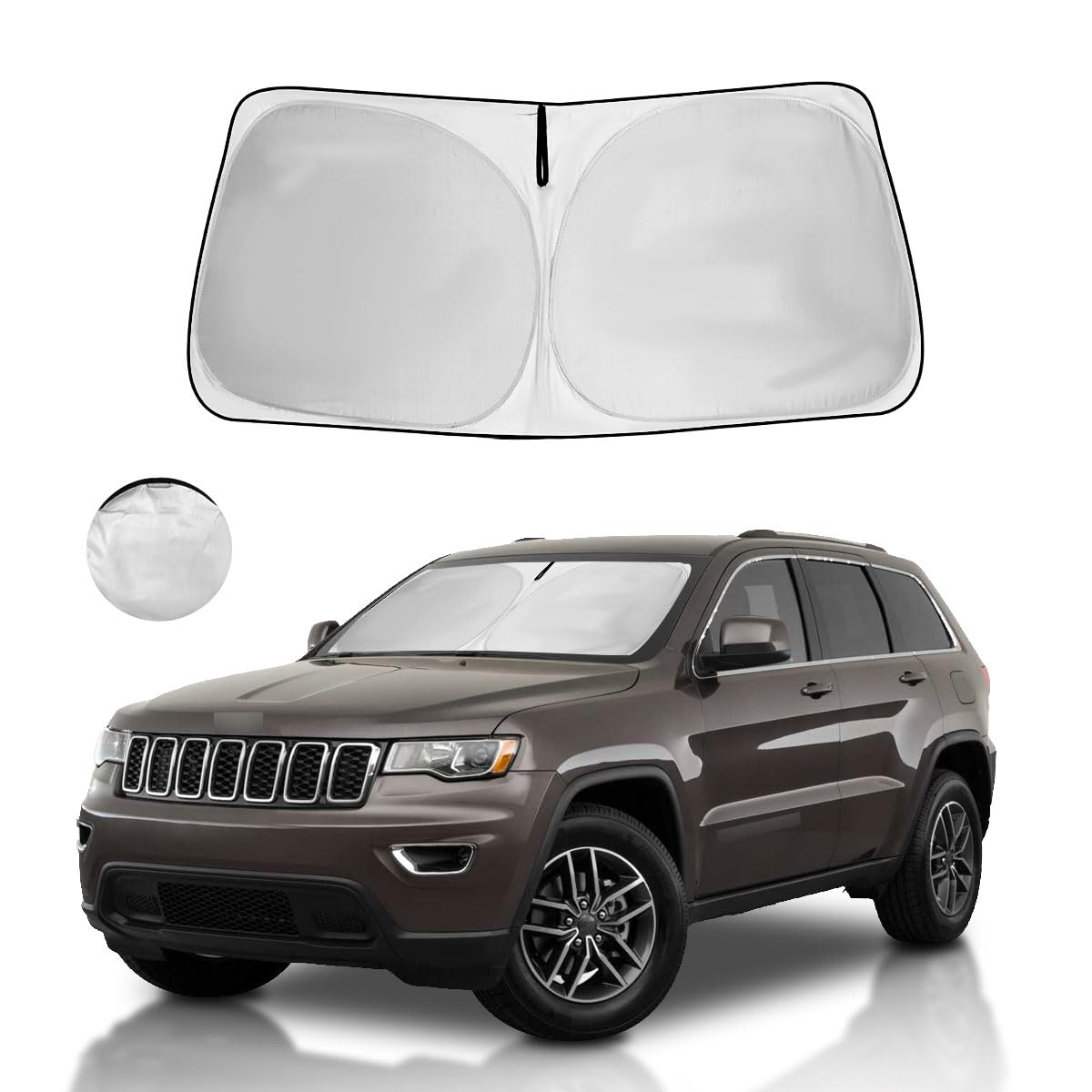 Windshield Sun Shade Car Sunshade Accessories for 2026-2019 Toyota RAV4