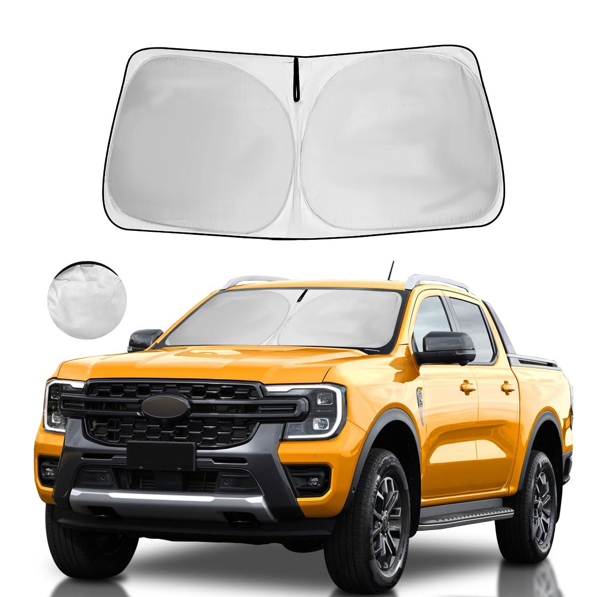 Windshield Sun Shade Car Sunshade Accessories for 2026-2019 Toyota RAV4