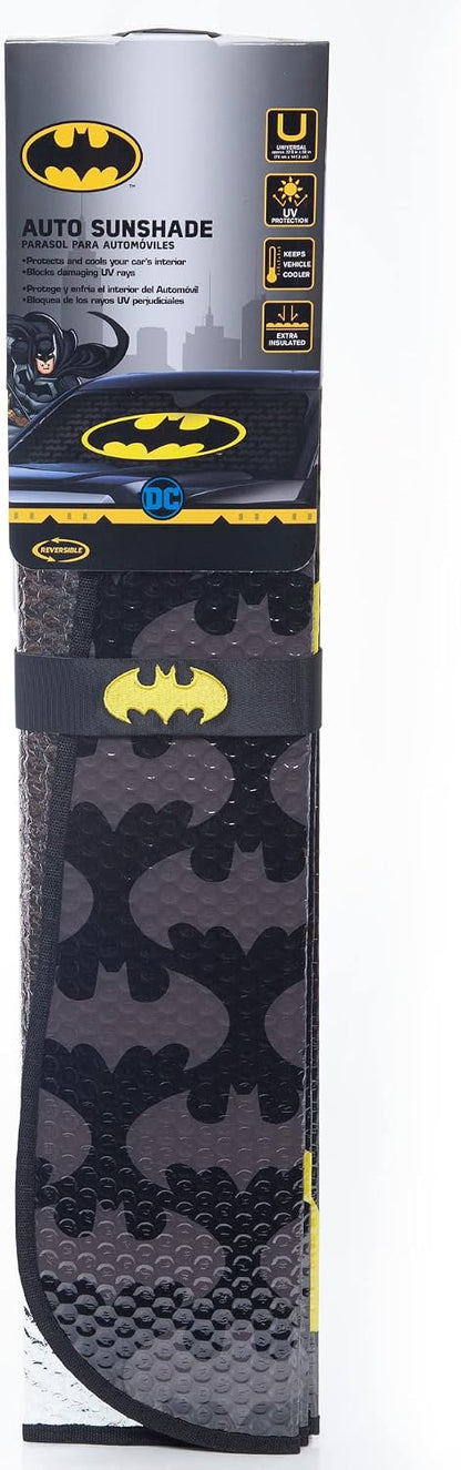 Plasticolor 003713R01 Batman Accordion Style Car Truck SUV Front Windshield Sunshade
