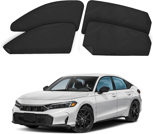 ZATOOTO Magnetic Honda Civic Sun Shade 2017-2024, Privacy & Cool, 4 Pack