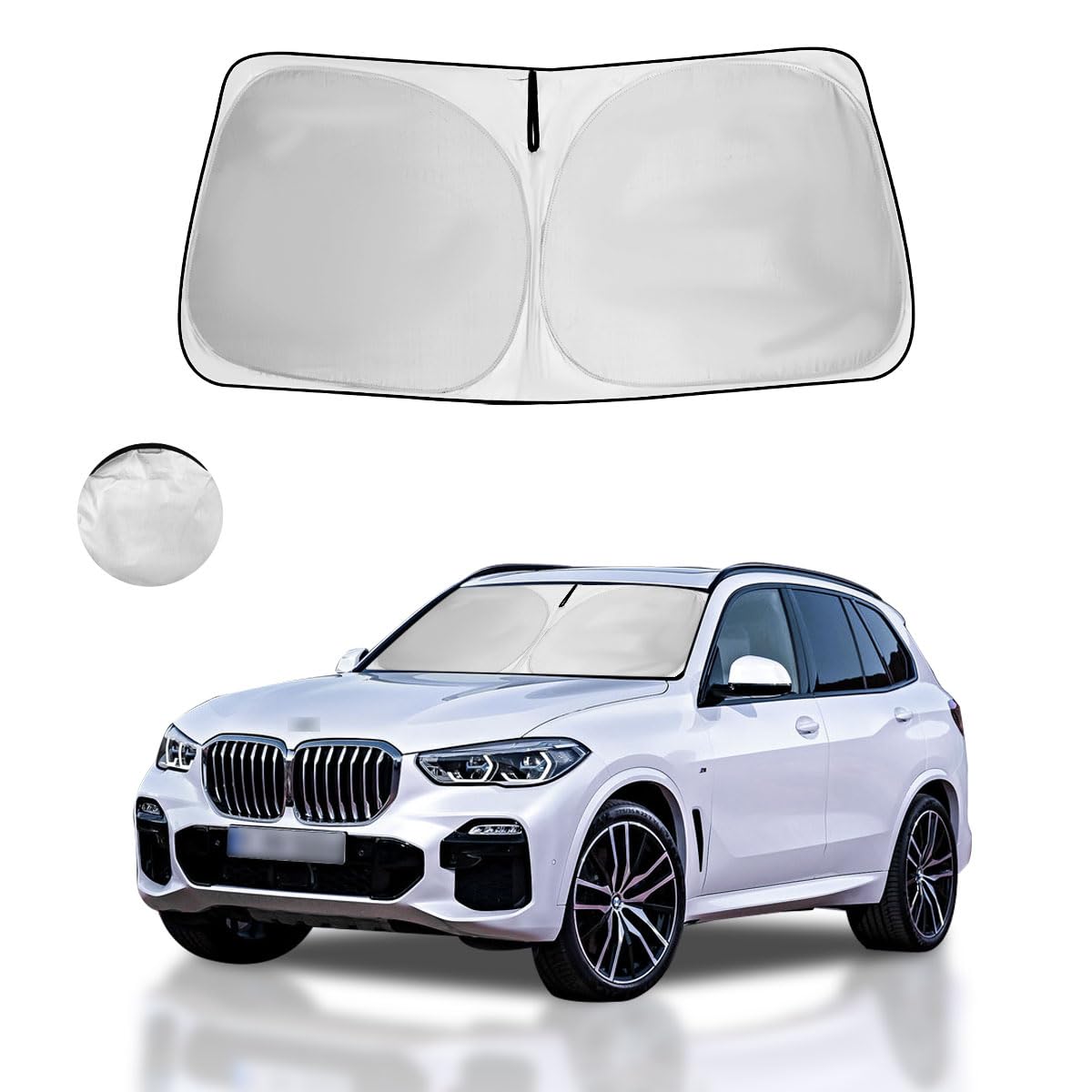 Windshield Sun Shade Car Sunshade Accessories for 2026-2019 Toyota RAV4
