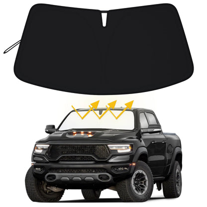 Premium Car Windshield Sun Shade for 2018-2022 Honda Accord Front Window Sun Visor Reflector 310T Thickened Blocks UV Rays Foldable Sunshade Car Interior Protection Accessories