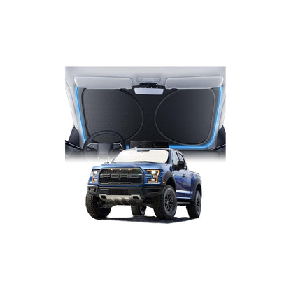 Windshield Sun Shade for Honda CR-V 2000-2026, 100% UV Block & Heat Insulation, Custom Fit Sunshade, Foldable Car Sunshade with Storage Bag, Summer Car Accessory