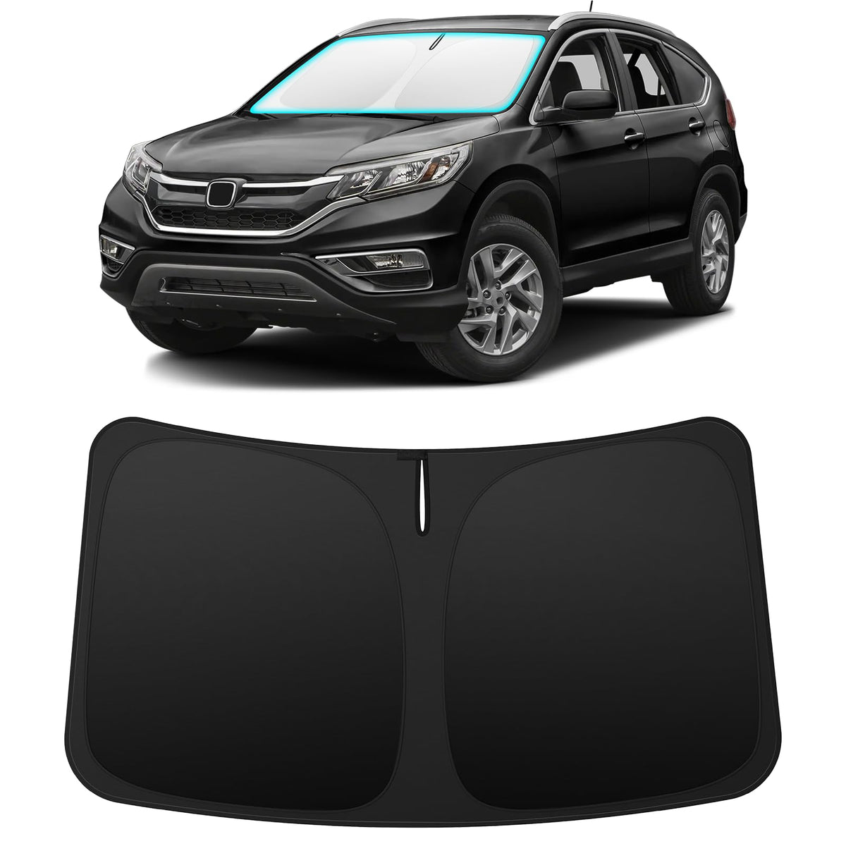 INSAUTO Custom Fit Windshield Sun Shade for Honda Accord 2013-2017