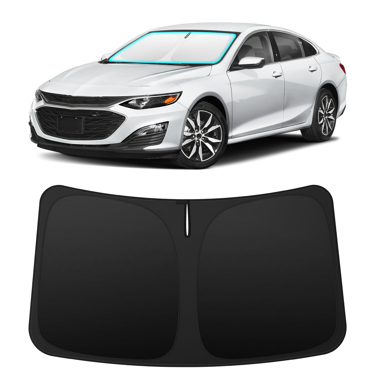 INSAUTO Custom Fit Windshield Sun Shade for Toyota Camry 2018-2024