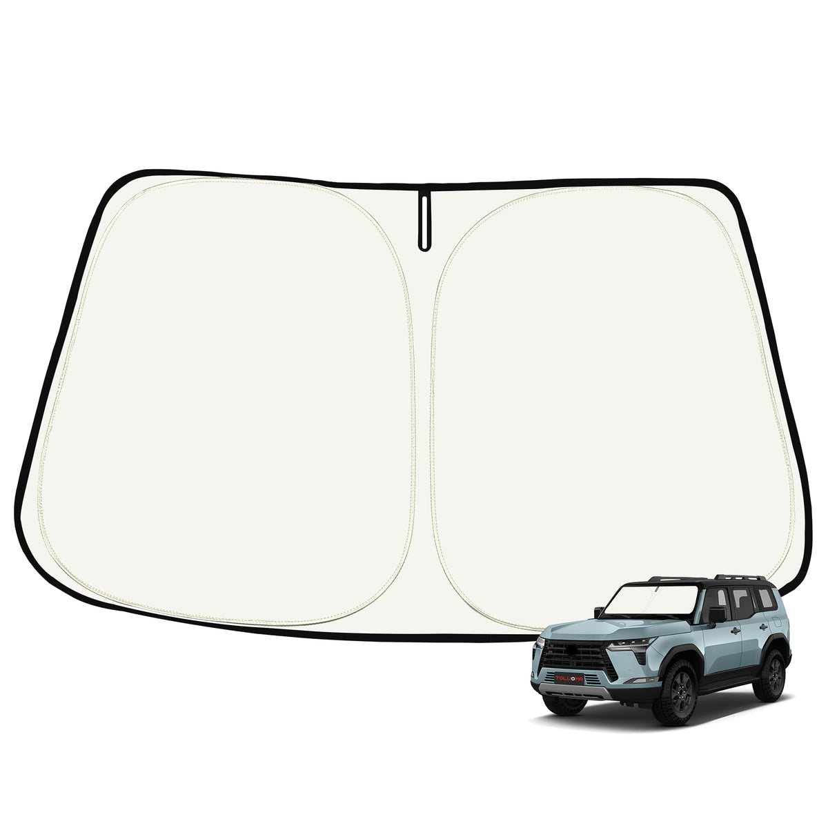 Custom Fit Windshield Sun Shade for Kia Telluride 2027
