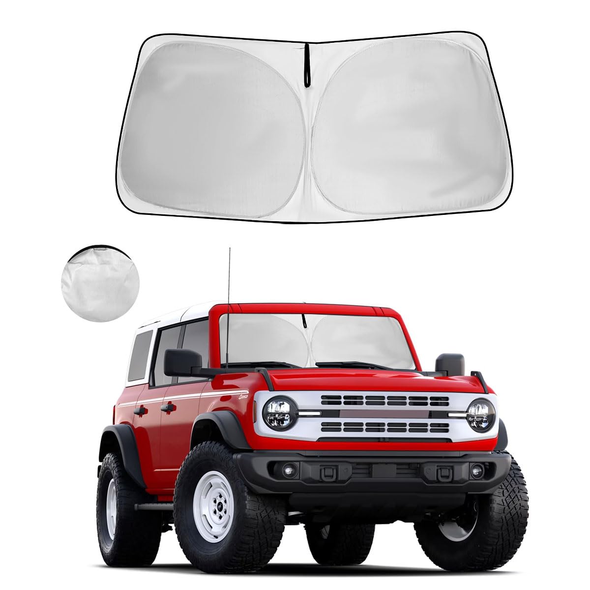 Windshield Sun Shade Car Sunshade Accessories for 2026-2019 Toyota RAV4