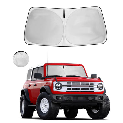 Windshield Sun Shade Car Sunshade Accessories for 2026-2019 Toyota RAV4