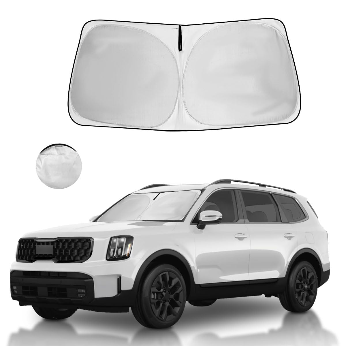 Windshield Sun Shade Car Sunshade Accessories for 2026-2019 Toyota RAV4