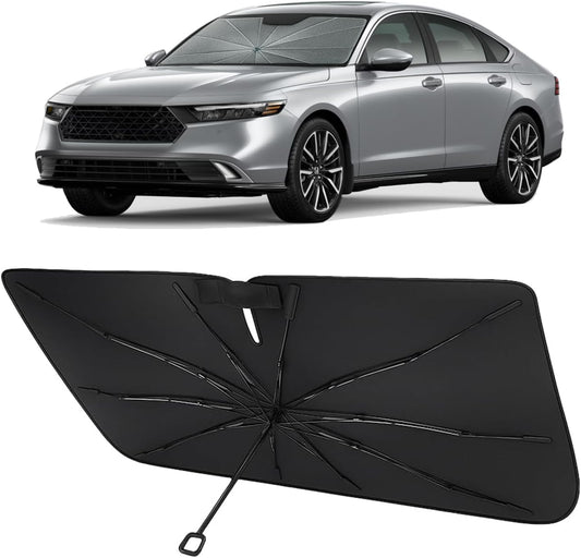 Proadsy Custom Fit Windshield Sun Shade Umbrella for 2023-2026 Honda Accord
