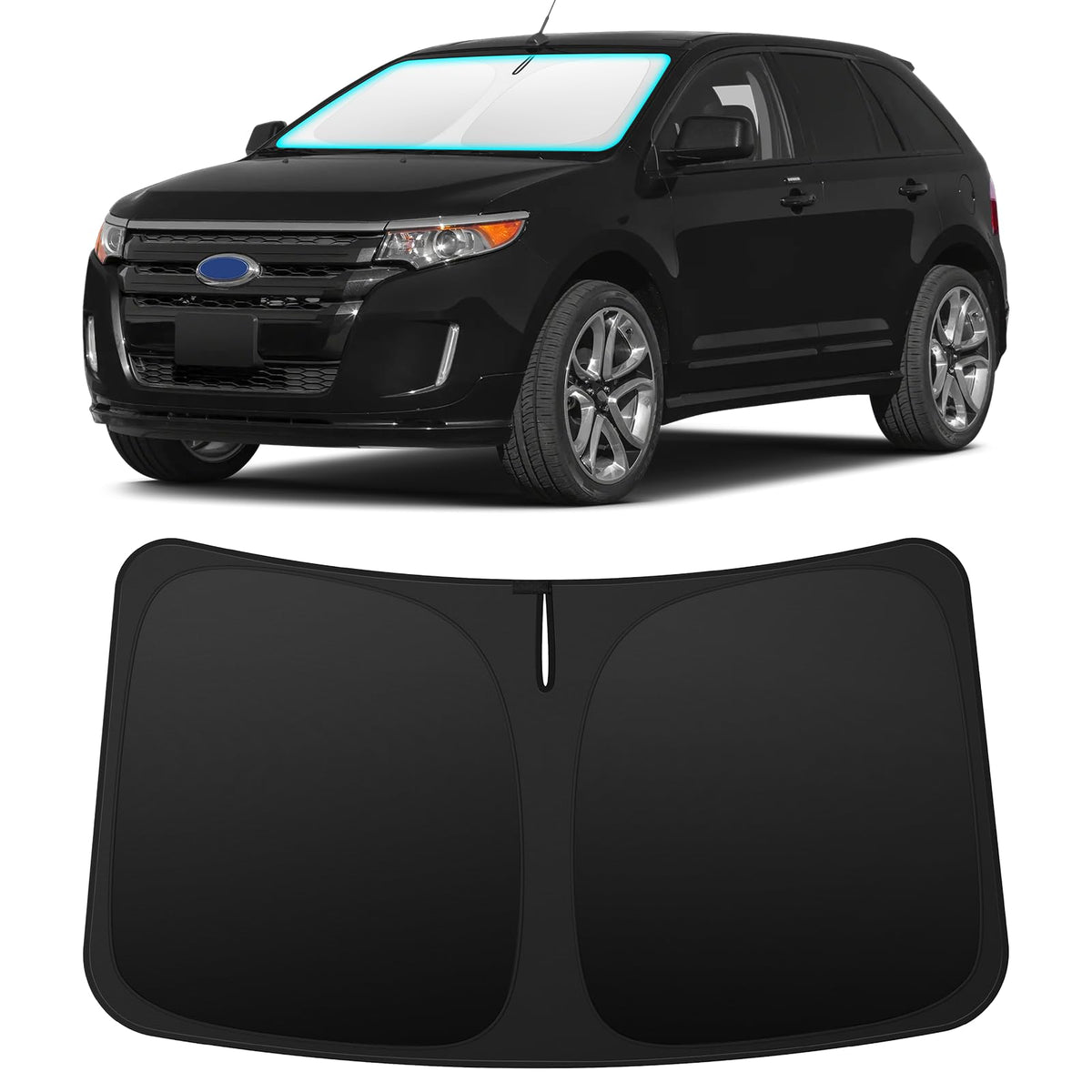 INSAUTO Custom Fit Windshield Sun Shade for Honda Accord 2013-2017
