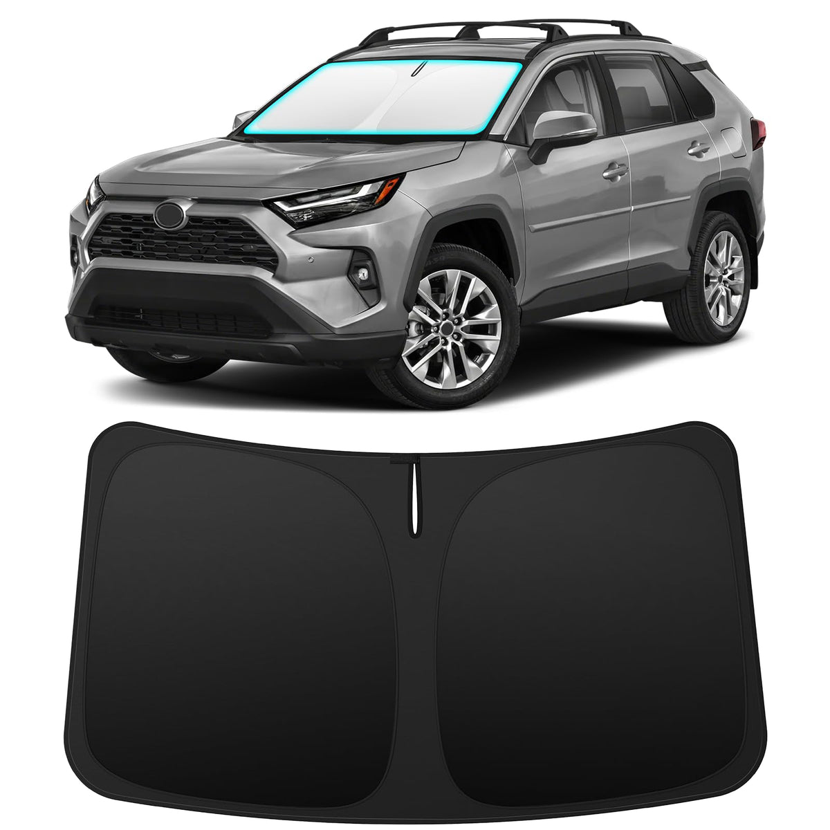 INSAUTO Custom Fit Windshield Sun Shade for Ford Escape 2013-2019