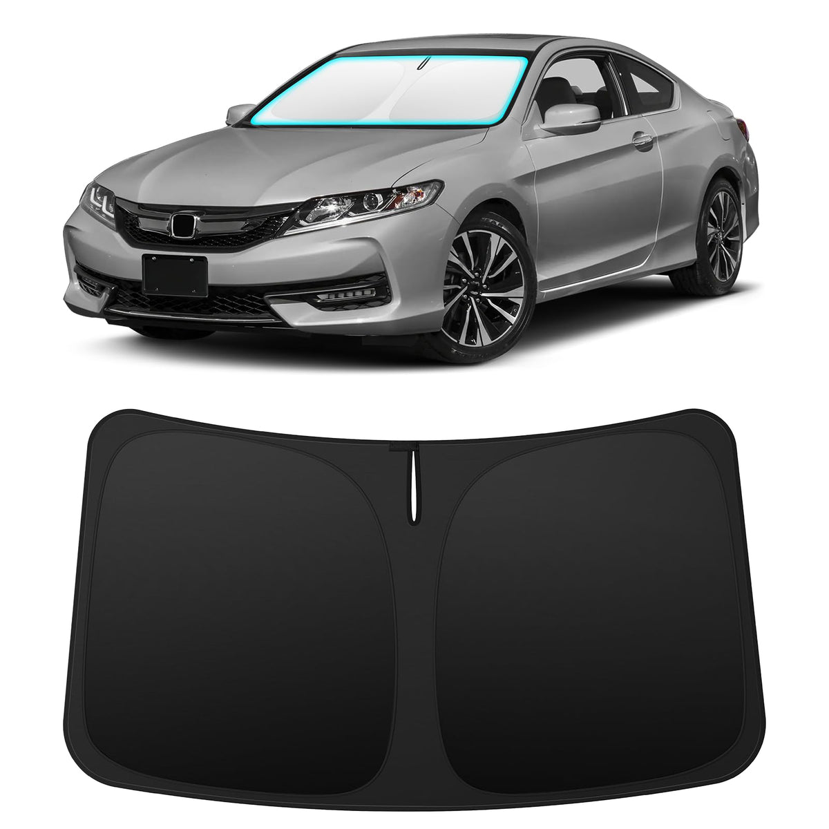 INSAUTO Custom Fit Windshield Sun Shade for Ford Escape 2013-2019