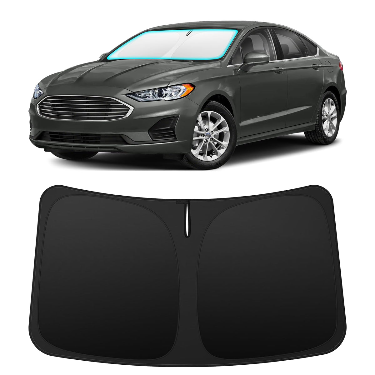 INSAUTO Custom Fit Windshield Sun Shade for Toyota Camry 2018-2024