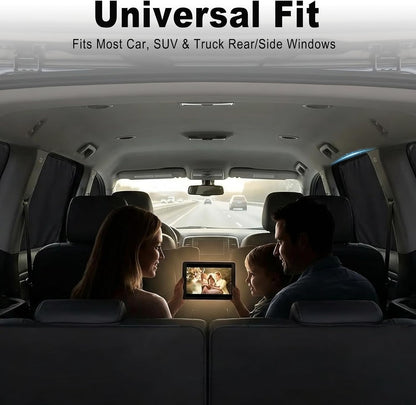 Car Window Shades, Magnetic Blackout Sun Shade Blinds, 4 Pack