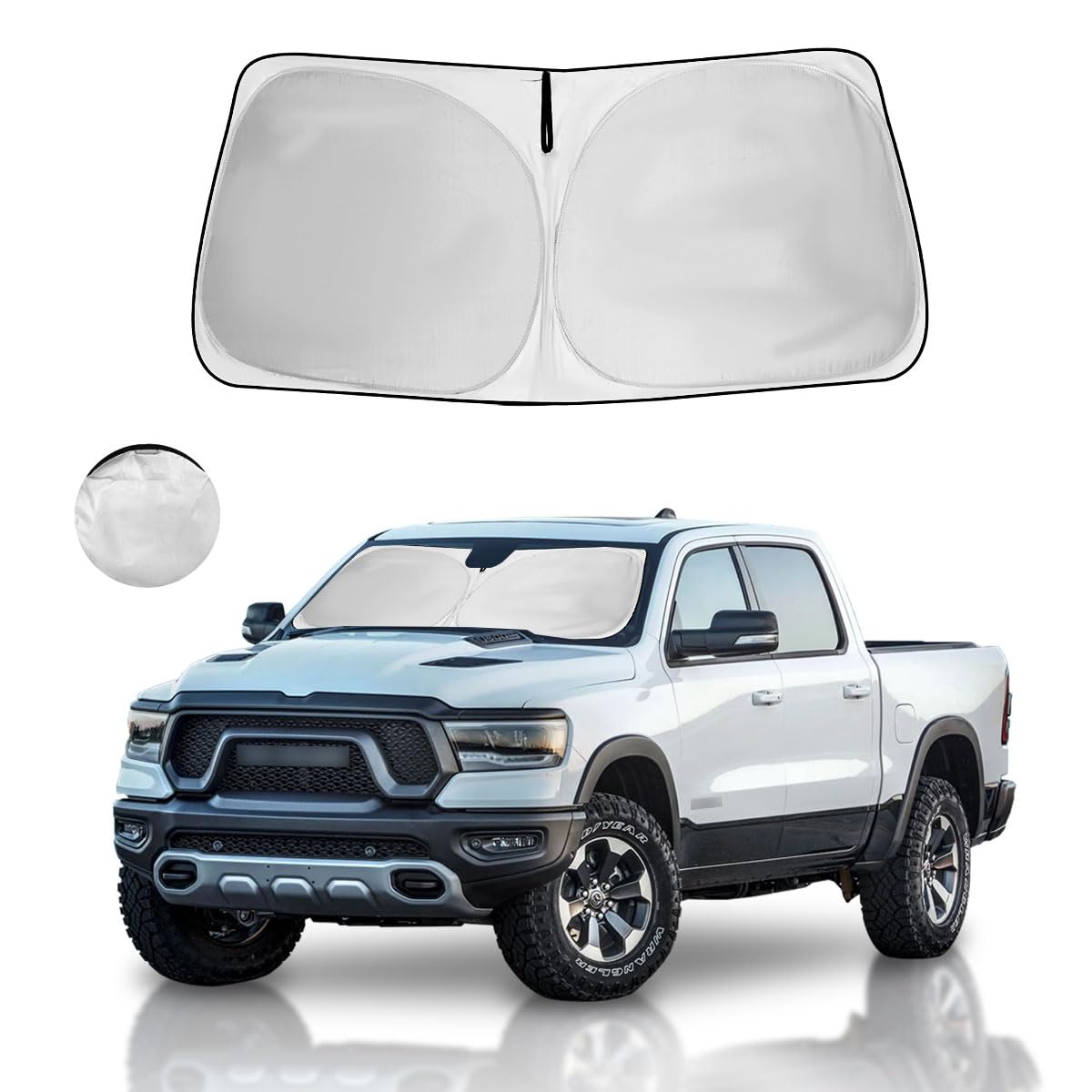 Windshield Sun Shade Car Sunshade Accessories for 2026-2019 Toyota RAV4