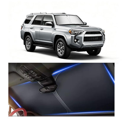 Car Windshield Sun Shade Compatible with Toyota RAV4 2019-2025,Oxford Cloth Sun Shade for Car Windshield with Foldable Design,Windshields Cover Suns Shades for Blocking Heat with Storage Bag
