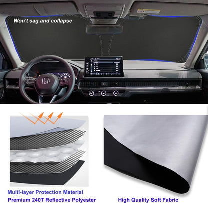 Windshield Sun Shade for Honda CRV 2007-2011 Accessories Foldable Keep Cool