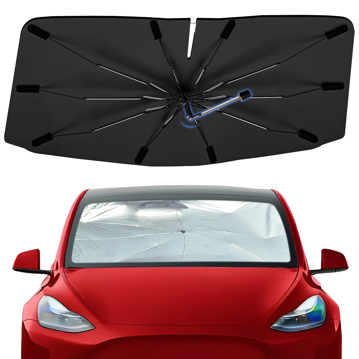 Windshield Sun Shade Umbrella for Dodge Durango 2011-2026 Front Window