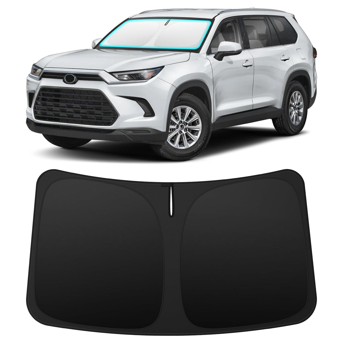 INSAUTO Custom Fit Windshield Sun Shade for Ford Escape 2013-2019