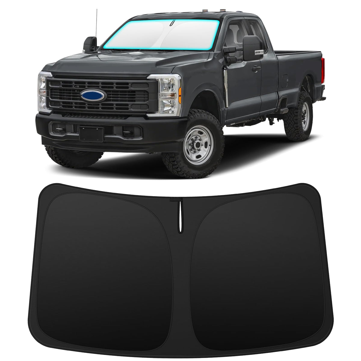 INSAUTO Custom Fit Windshield Sun Shade for Toyota Camry 2018-2024