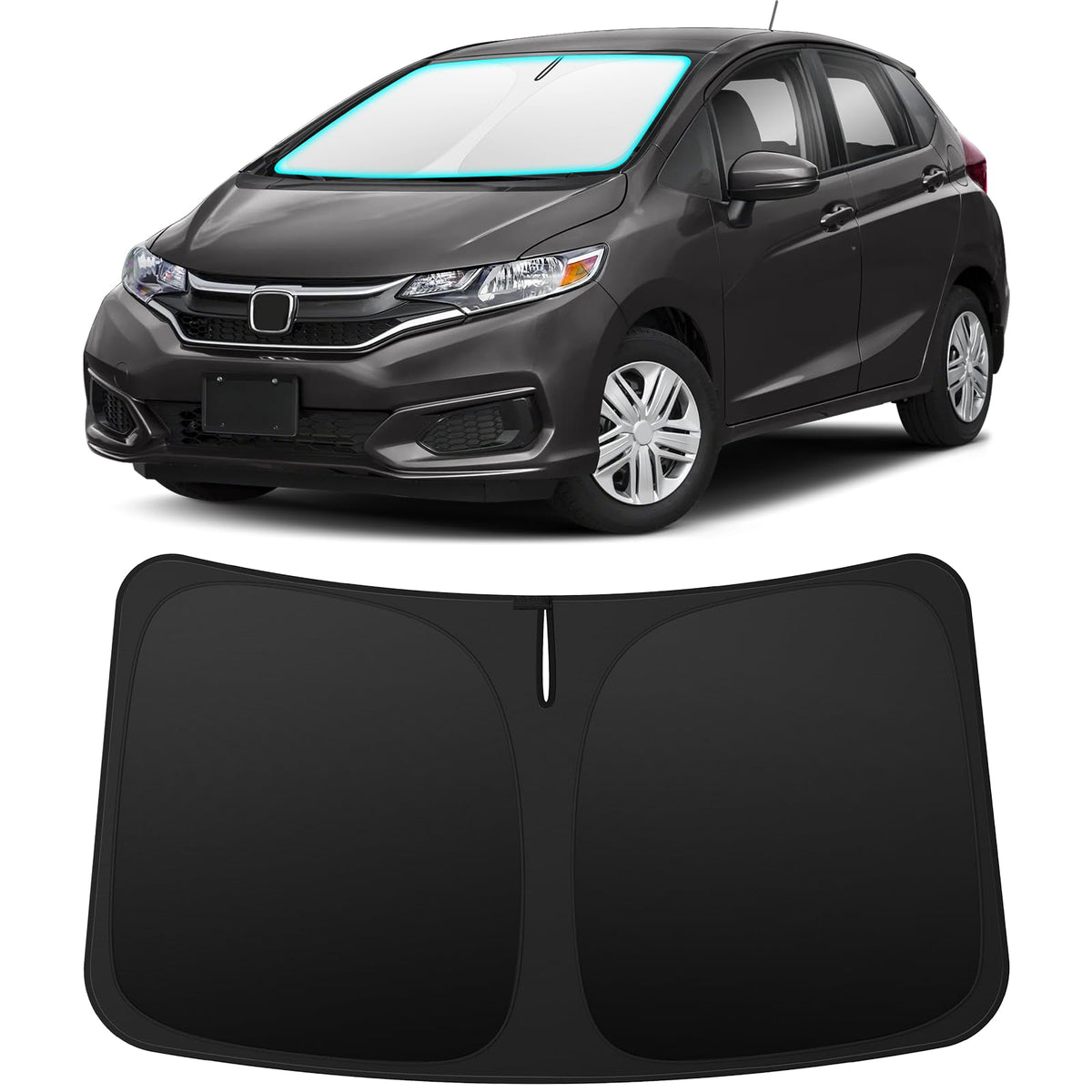INSAUTO Custom Fit Windshield Sun Shade for Honda Accord 2013-2017