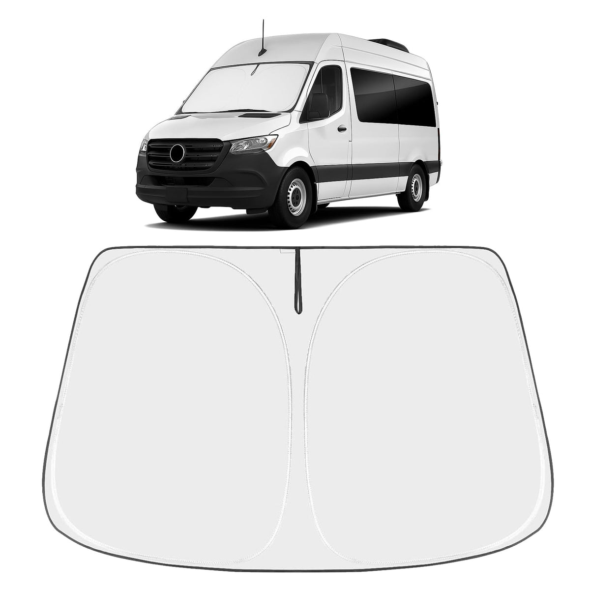 Proadsy Custom Fit Windshield Sun Shade Umbrella for 2023-2026 Honda Accord