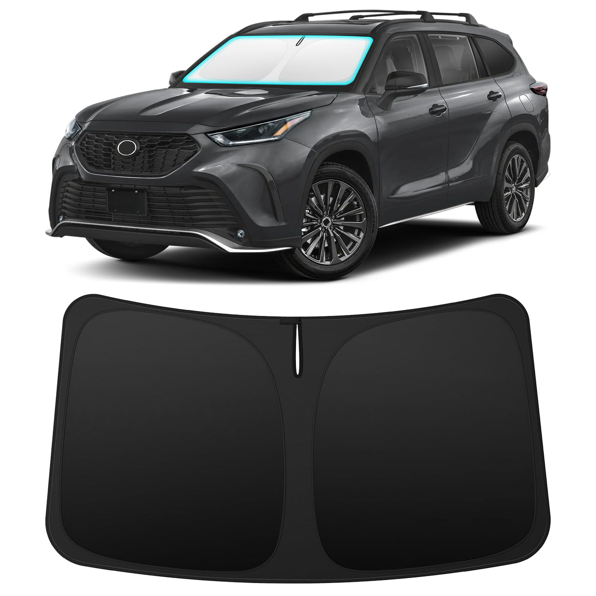 INSAUTO Custom Fit Windshield Sun Shade for Honda Accord 2013-2017