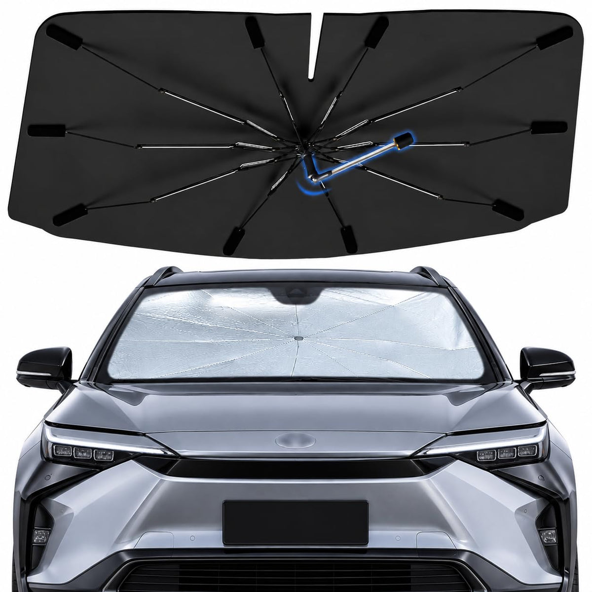 Windshield Sun Shade Umbrella for Dodge Durango 2011-2026 Front Window