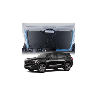 Windshield Sun Shade for Honda CR-V 2000-2026, 100% UV Block & Heat Insulation, Custom Fit Sunshade, Foldable Car Sunshade with Storage Bag, Summer Car Accessory