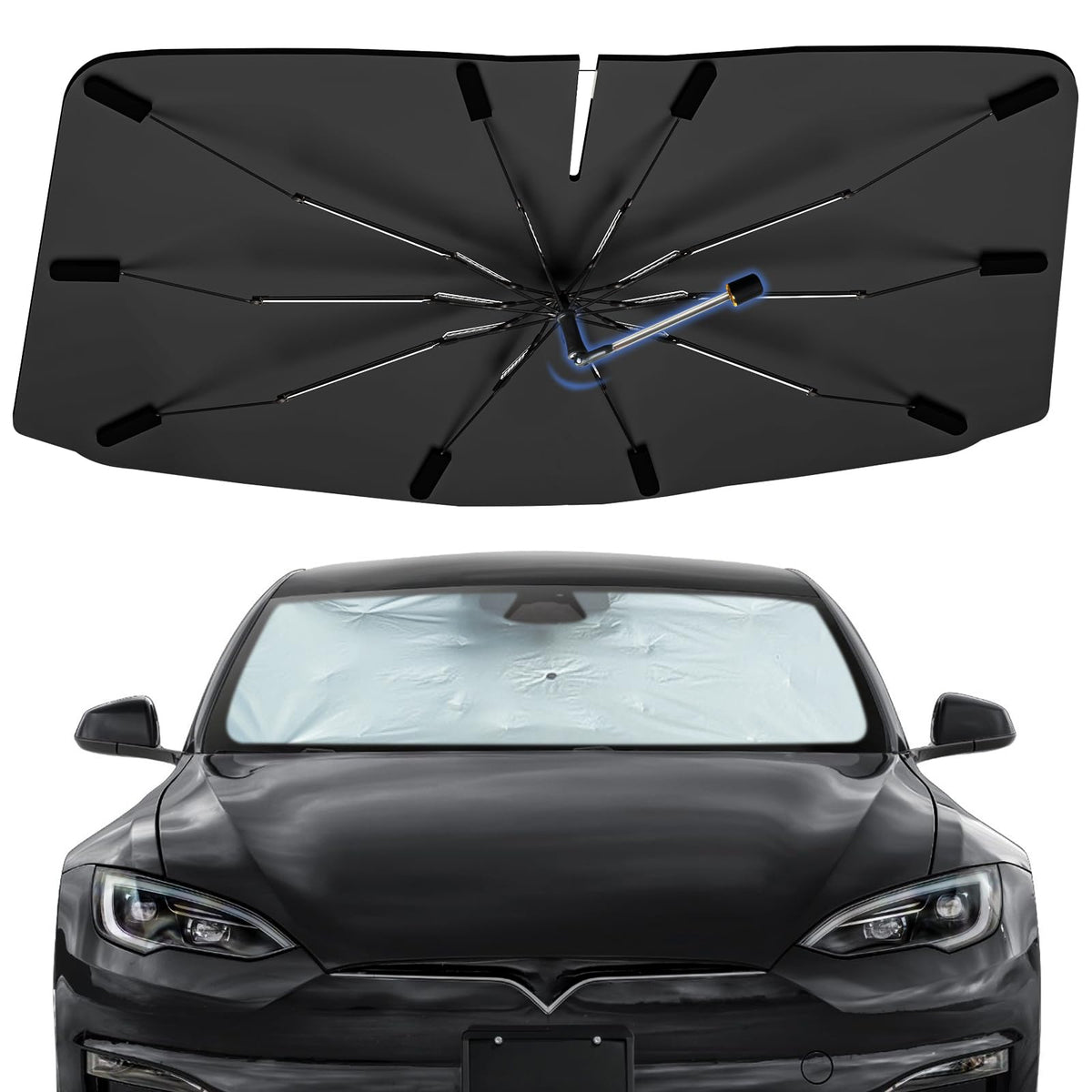 Windshield Sun Shade Umbrella for Dodge Durango 2011-2026 Front Window