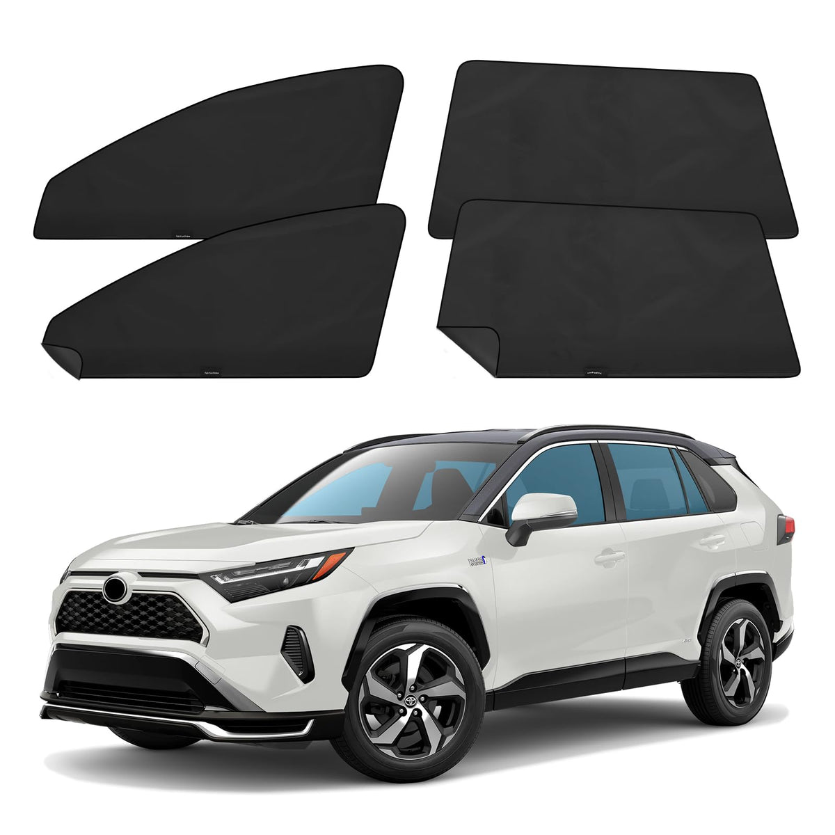 ZATOOTO Magnetic Honda Civic Sun Shade 2017-2024, Privacy & Cool, 4 Pack