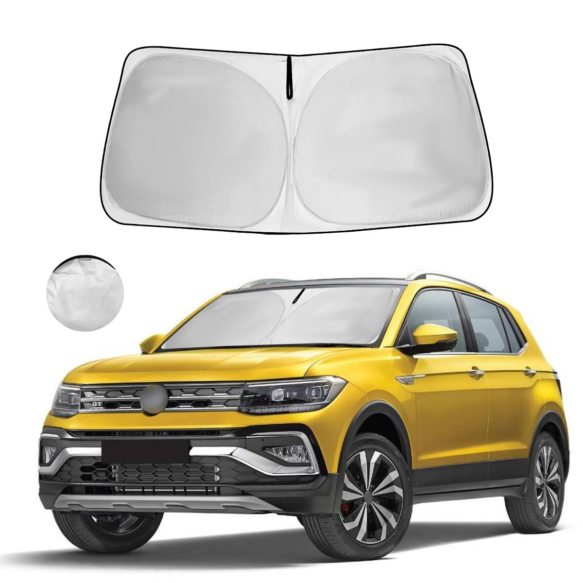 Windshield Sun Shade Car Sunshade Accessories for 2026-2019 Toyota RAV4
