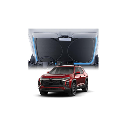 Windshield Sun Shade for Honda CR-V 2000-2026, 100% UV Block & Heat Insulation, Custom Fit Sunshade, Foldable Car Sunshade with Storage Bag, Summer Car Accessory