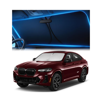 Magnelex Windshield Sun Shade for Kia K5 2021-2026 / Hyundai Sonata 2020-2026, Foldable Car Window Sunshade, Heat & UV Visor Cover, Reflective Front Shades Accessories