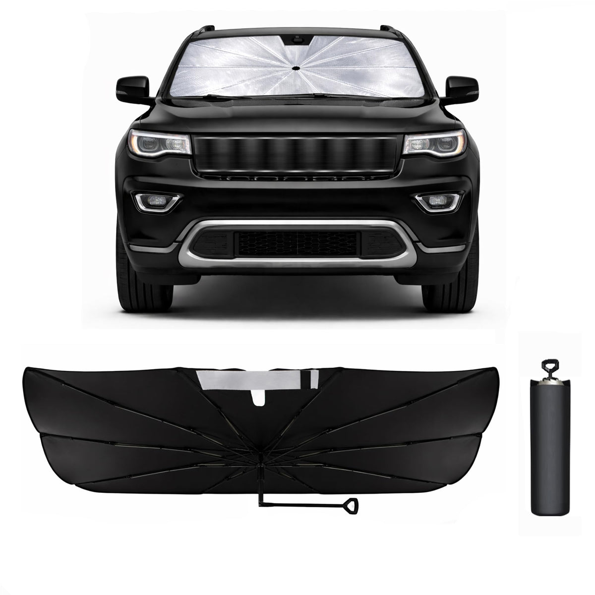 Car Windshield Sun Shade Umbrella for Mercedes Benz GLE 2020-2026