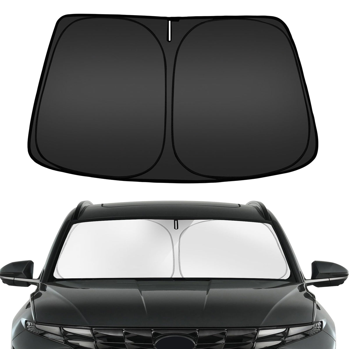 ARISMOTOR Windshield Sun Shade for Kia NIRO 2017-2024