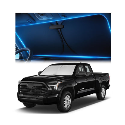 Magnelex Windshield Sun Shade for Kia K5 2021-2026 / Hyundai Sonata 2020-2026, Foldable Car Window Sunshade, Heat & UV Visor Cover, Reflective Front Shades Accessories